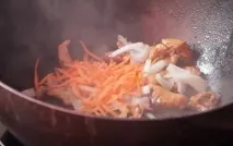 Локшина удон з куркою та овочами рецепт в домашніх умовах, Домашні рецепти куркою
