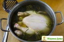 Курка з часниковою олією та спеціями - Смачні рецепти у Марини вдома курка