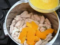 Куряче філе в апельсиновому соусі апельсиновому