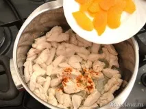 Куряче філе в апельсиновому соусі куряче