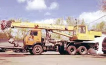 Монтаж та встановлення даху автокраном автокрана