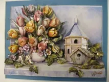 Об’ємний декупаж papertole, арте-франчез або 3d декупаж papertole