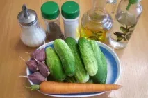 Огірочки з морквою на зиму - покроковий рецепт з фото на рецепт