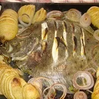 камък запечена