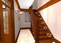 облицоване стълби