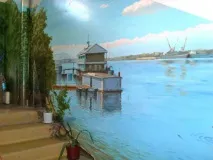 Портал про живопис та розпис інтер’єру, Розпис стін у під’їзді розпис