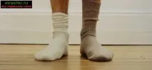 чорапи веднага заспа