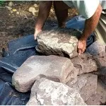 руками