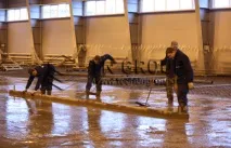 Промислові наливні підлоги зміцнені з топінгом топінгом