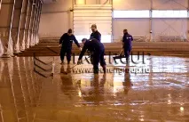 Промислові наливні підлоги зміцнені з топінгом зміцнені