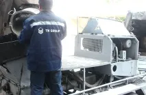 Промислові наливні підлоги зміцнені з топінгом наливні