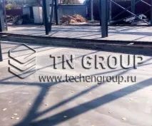 Промислові наливні підлоги зміцнені з топінгом промислові