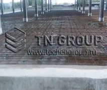 Промислові наливні підлоги зміцнені з топінгом підлоги