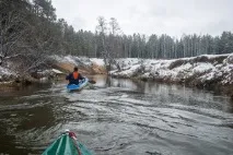 Річка Іслоч-іна - Неман, Водний маршрут маршрут