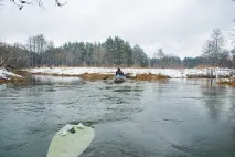 Річка Іслоч-іна - Неман, Водний маршрут іслоч-іна