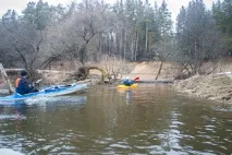 Річка Іслоч-іна - Неман, Водний маршрут маршрут