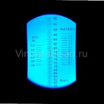 Рефрактометр ручний портативний, для визначення якості меду ручний