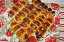 Рецепт - Коржик фарширований рисово-печінковим фаршем з фото рецепт
