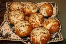 Рецепт - Коржик фарширований рисово-печінковим фаршем з фото фарширований