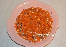 Рецепт салату з яловичого серця та моркви. рецепт