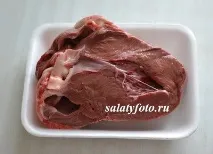 Рецепт салату з яловичого серця та моркви. яловичого