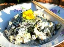 Салат із запечених баклажанів та кабачків рецепт з фото, покрокове приготування салат