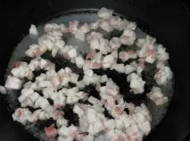 Картопляні лежні з м’ясом. ясом