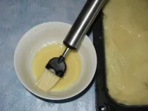 Картопляні лежні з м’ясом. картопляні