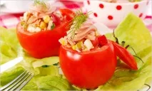 украса салати декорация