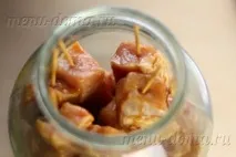 Шашлик у скляній банці в духовці рецепт з фото банці