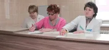 седна след