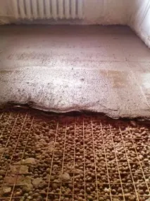 Стяжка підлоги з керамзитом стяжка