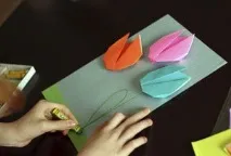 Тюльпан на 8 березня своїми руками березня