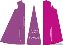 Викрійки суконь безкоштовно для повних та вагітних жінок з фото та відео викрійки