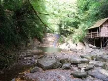 Водоспад Райська насолода (Україна, Лоо) насолода