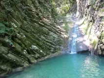 красота водопад