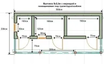 Госпблоки для дачі з туалетом та душем своїми руками дачі