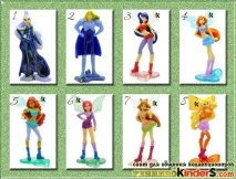 Вінкс 2012 (Winx Club) TR137-TR144 - Kinder Surprise Ferrero Toy Egg (Kinder Eggs) winx