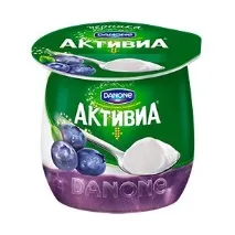 Біойогурт Danone Активіа термостатний двошаровий - «Що то новеньке та ванільне двошаровий