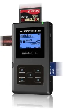 Дорожній накопичувач для фотографій - Hyperdrive Colorspace O фотографій