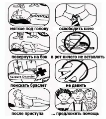 Епілепсія догляд запацієнтами, Медсестра догляд