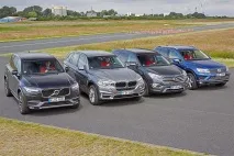 Volvo XC90 vs Touareg vs X5 vs Grand Santa Fe – битва титанів битва