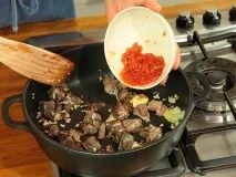 Яловичина, тушкована з рисом та овочами - покроковий рецепт з фото на овочами