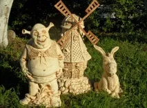 Виготовлення садових постатей своїми руками особливості виробів з підручних матеріалів, виробництво садових