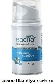Хітозановий гель з іонами срібла - АргоВасна, Секрети молодості та краси гель