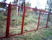 Паркан із сітки рабиці своїми руками, способи встановлення своїми