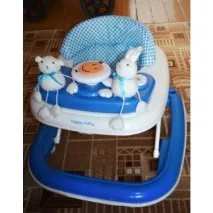 Ходунки Happy Baby Smiley Blue - «Для розвитку допитливої дитини незамінна річ! Плюс порада smiley