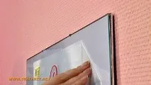 Клеїмо на стіну велику декоративну наклейку велику