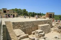 Крит беше Вулкан Санторини