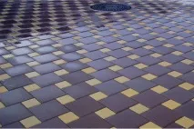 Гарні варіанти укладання тротуарної плитки 100х100х60 укладання